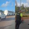 Chofer evita tragedia tras presunta falla de frenos en la 307