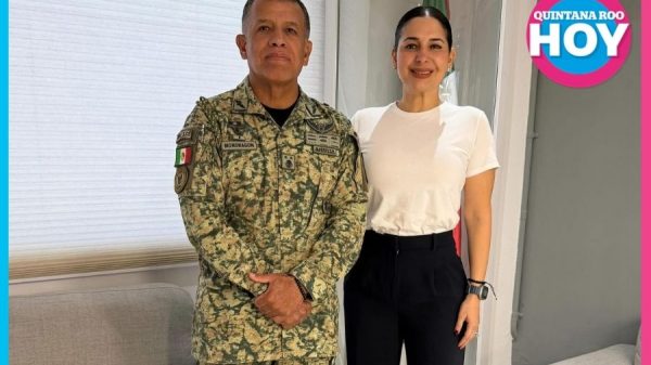 Refuerzan coordinación con el Ejército para la seguridad en Playa del Carmen