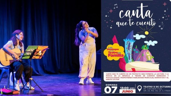 Canta que te cuento se despide del Teatro 8 de Octubre en Cancún