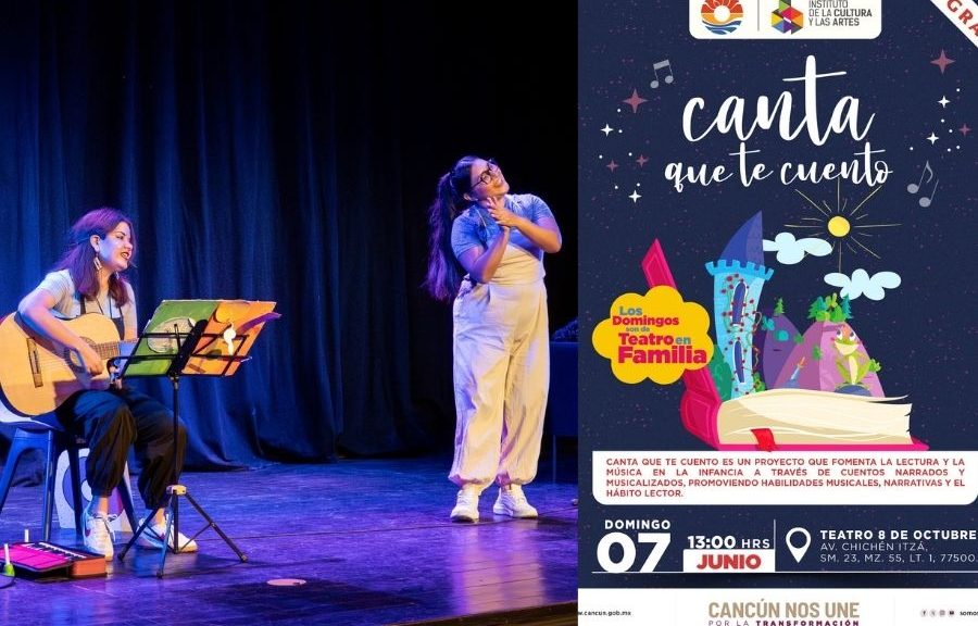 Canta que te cuento se despide del Teatro 8 de Octubre en Cancún