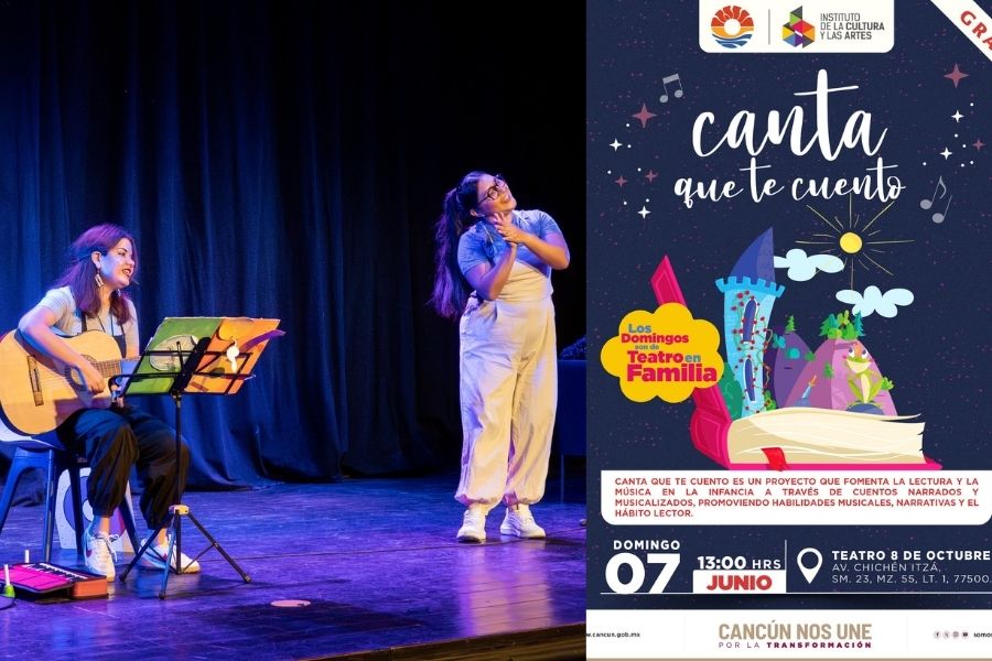Canta que te cuento se despide del Teatro 8 de Octubre en Cancún