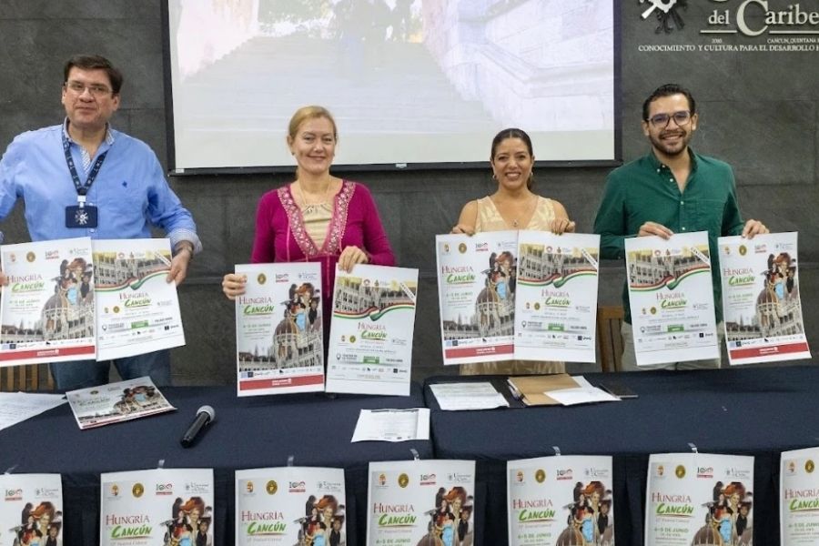 Festival Cultural Hungría en Cancún celebra 100 años de amistad con México