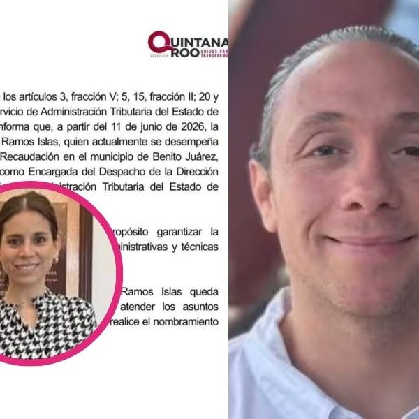 Marcela Ramos asume el SAT Quintana Roo tras salida de Héctor Contreras