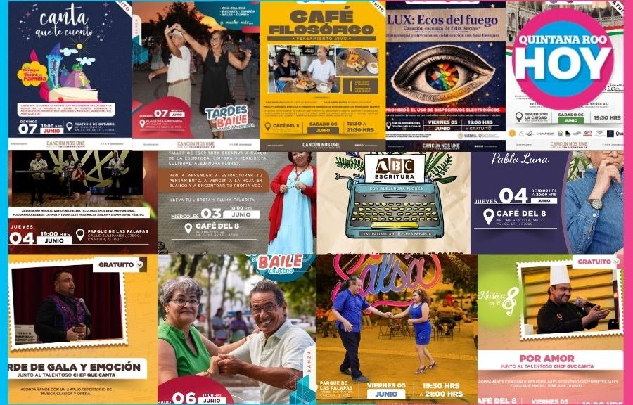 Junio llena Cancún de cultura con actividades para toda la familia