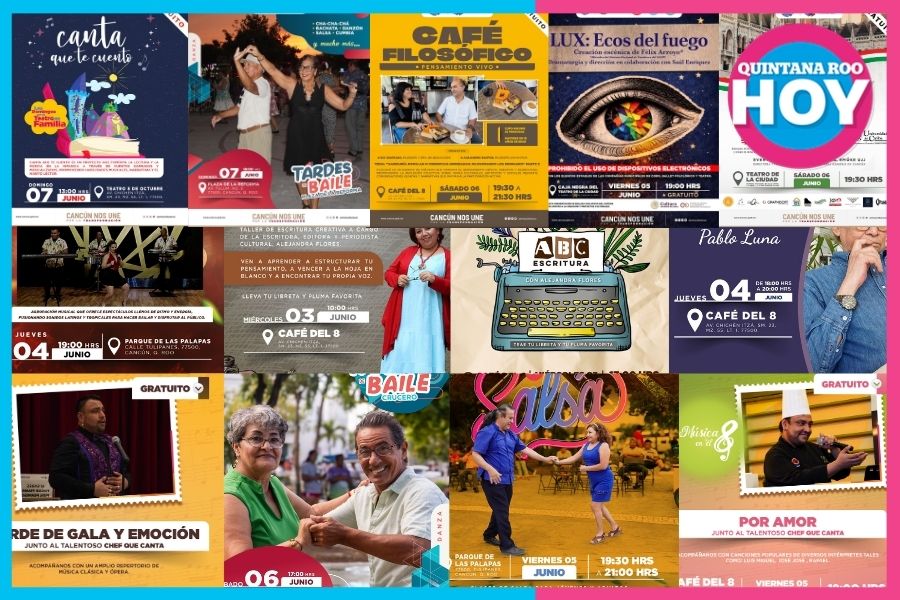 Junio llena Cancún de cultura con actividades para toda la familia