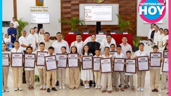 Estefanía Mercado instala Cabildo Infantil 2026 en Playa del Carmen