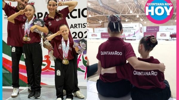 Gimnastas de Quintana Roo buscarán la gloria mundial en Bulgaria