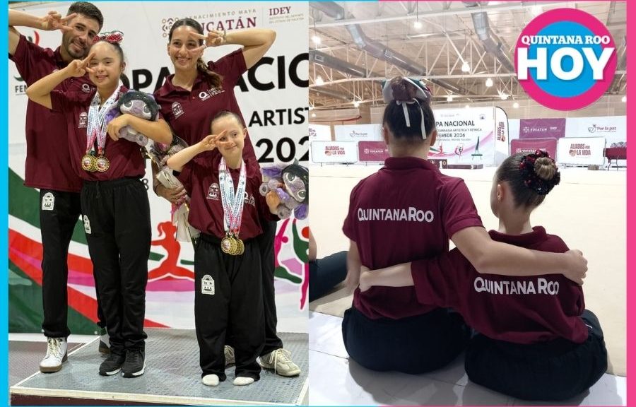 Gimnastas de Quintana Roo buscarán la gloria mundial en Bulgaria