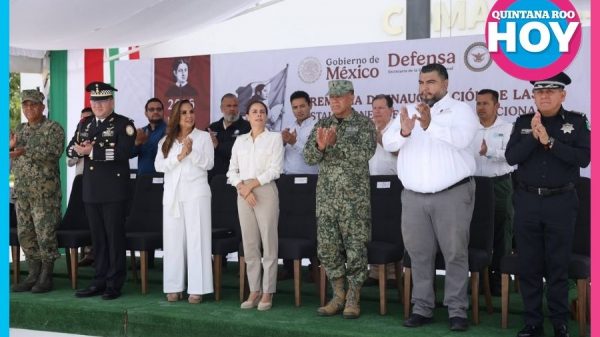 Ana Paty destaca nueva sede de Guardia Nacional en Cancún