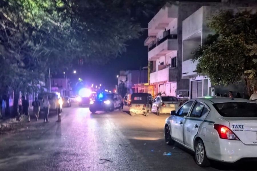 Pasajero asesina a taxista en Villas del Sol en Playa del Carmen