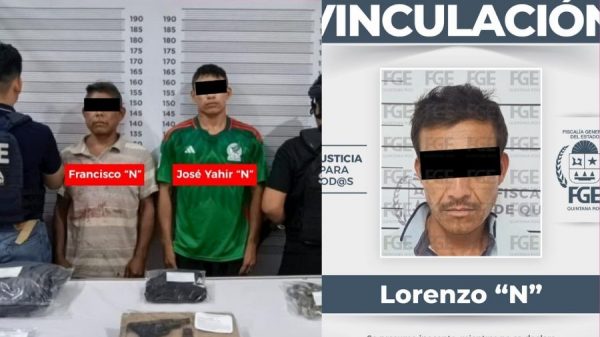 Prisión preventiva para tres sujetos por homicidio en Tulum y BJ