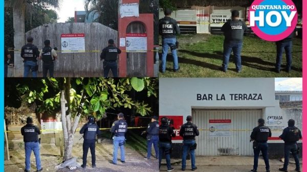 FGE asegura cuatro inmuebles por narcomenudeo en el sur de Quintana Roo