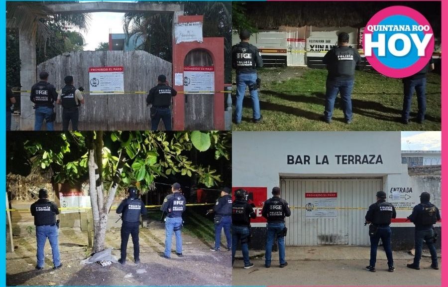 FGE asegura cuatro inmuebles por narcomenudeo en el sur de Quintana Roo
