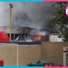 Voraz incendio en bodega de residuos peligrosos deja posibles intoxicados
