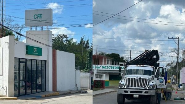 Persisten apagones en Agua Azul; comerciantes reportan pérdidas