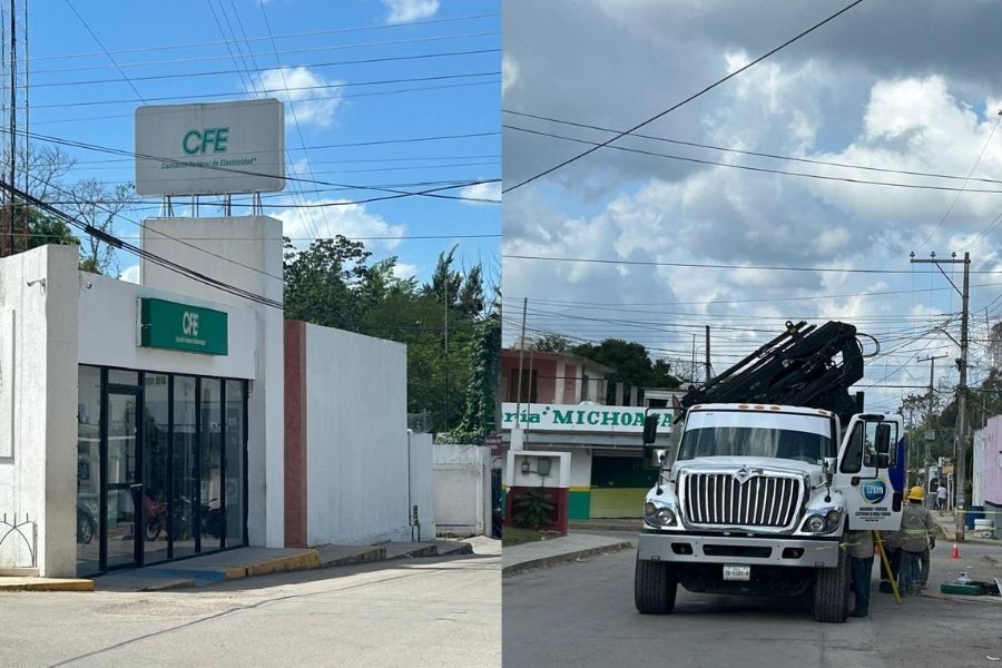 Persisten apagones en Agua Azul; comerciantes reportan pérdidas