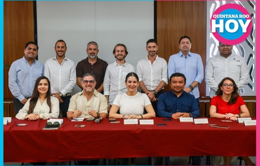Estefanía Mercado y hoteleros refuerzan acciones contra sargazo