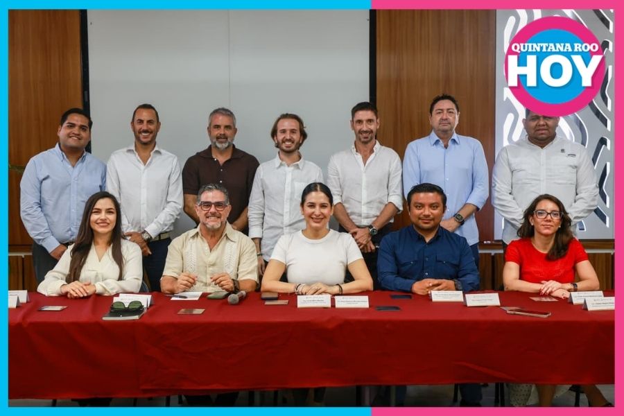 Estefanía Mercado y hoteleros refuerzan acciones contra sargazo