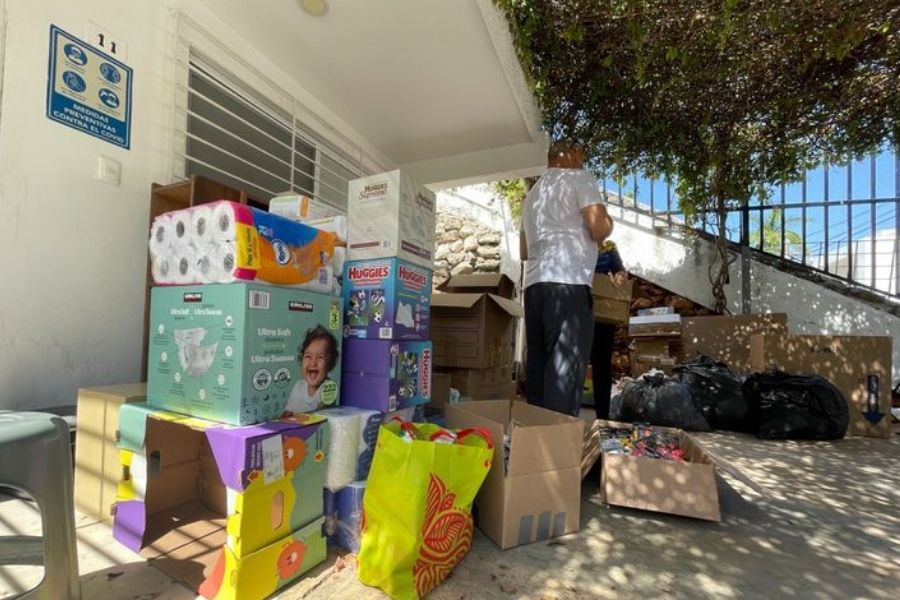 Cancún habilita centro de acopio para apoyar a damnificados de Venezuela
