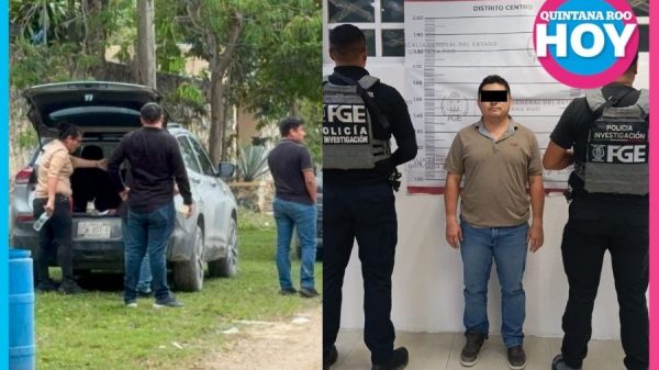 Detienen a exdirector de Obras Públicas de Tulum por violencia familiar