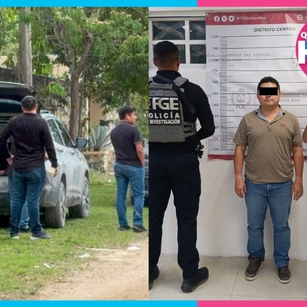 Detienen a exdirector de Obras Públicas de Tulum por violencia familiar