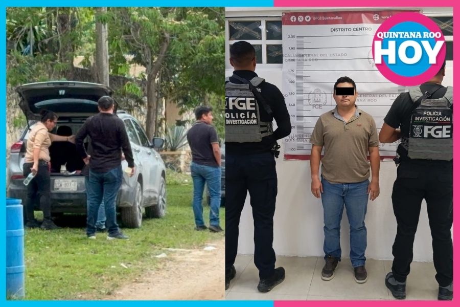 Detienen a exdirector de Obras Públicas de Tulum por violencia familiar