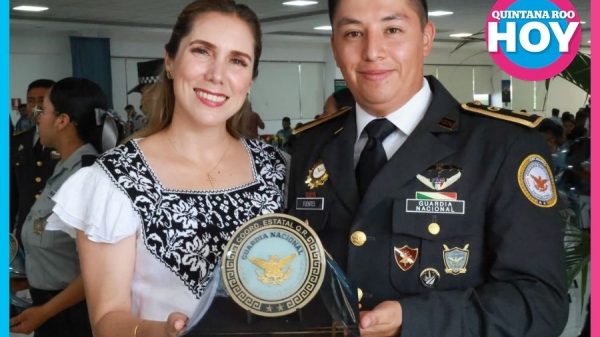 Atenea Gómez reconoce labor de la Guardia Nacional en su aniversario