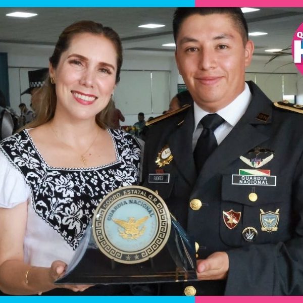 Atenea Gómez reconoce labor de la Guardia Nacional en su aniversario