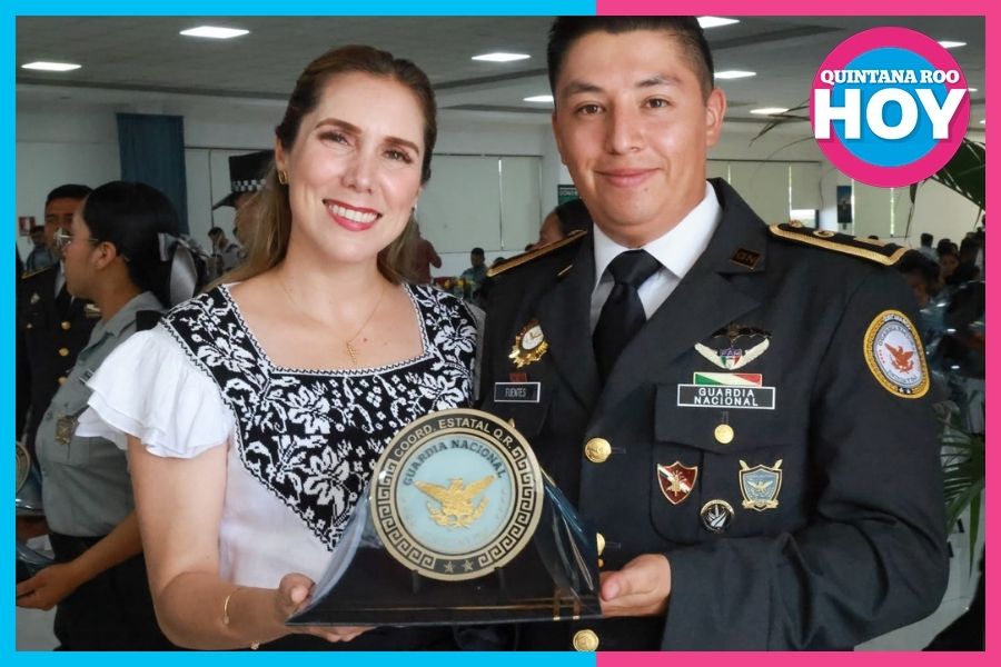 Atenea Gómez reconoce labor de la Guardia Nacional en su aniversario