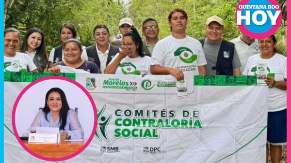 Puerto Morelos fortalece vigilancia ciudadana en obras públicas