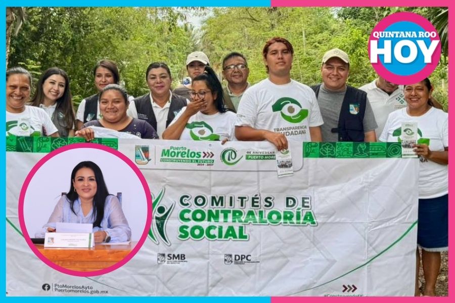 Puerto Morelos fortalece vigilancia ciudadana en obras públicas