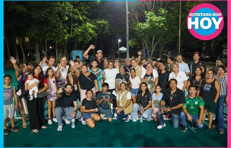 Rehabilitan cancha deportiva de Ciudad Natura para impulsar el deporte