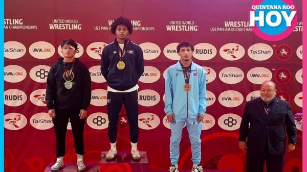 Jazziel Balam gana plata en el Panamericano U23 de Lucha Libre