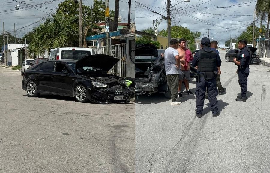 Persecución y agresión armada desatan operativo en Cancún