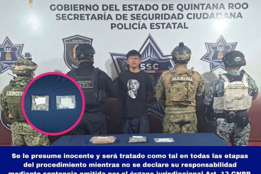 Detienen a “Garduño”; lo relacionan con 17 robos y narcomenudeo