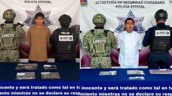 Detienen a dos personas con 67 dosis de narcóticos