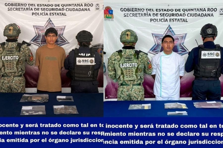 Detienen a dos personas con 67 dosis de narcóticos