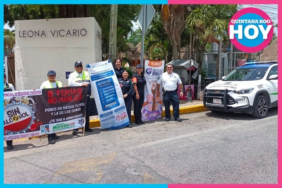 Puerto Morelos lleva jornada de proximidad social a Leona Vicario