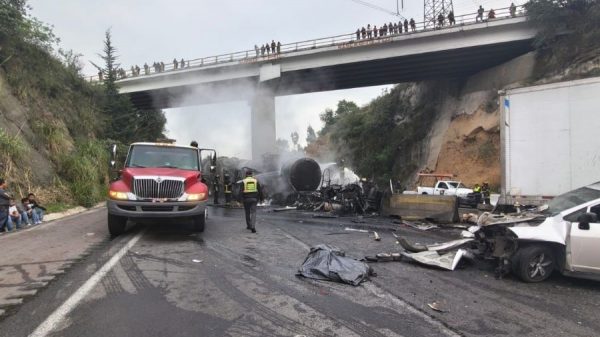 cierre de la autopista Chamapa-Lechería