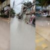Lluvias frenan actividad turística y afectan calles de Holbox