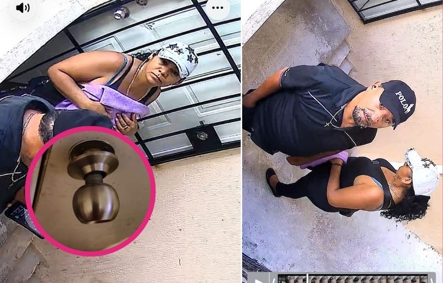 Captan a pareja intentando entrar a vivienda en Paraíso Maya