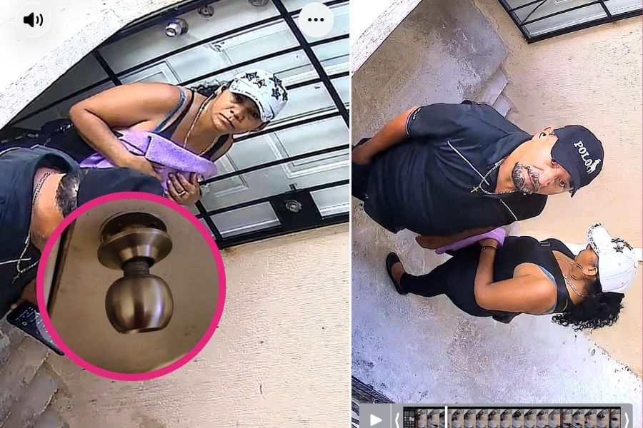 Captan a pareja intentando entrar a vivienda en Paraíso Maya