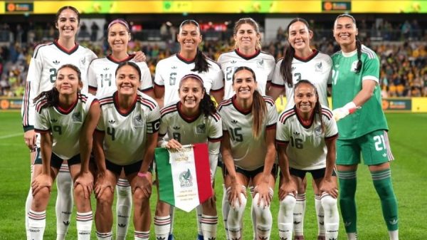 Montserrat Saldívar con la Selección Mexicana