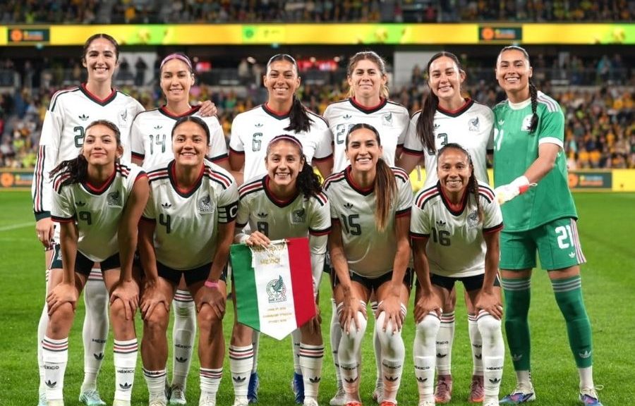 Montserrat Saldívar con la Selección Mexicana