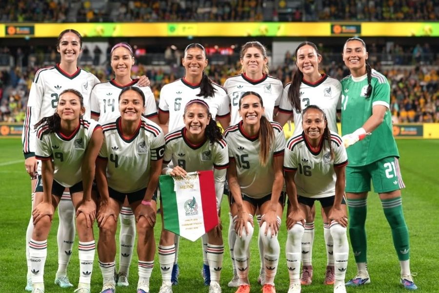 Montserrat Saldívar con la Selección Mexicana