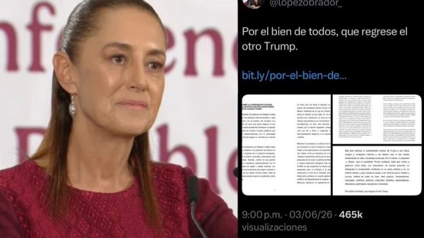 Sheinbaum sobre presunta injerencia de Estados Unidos
