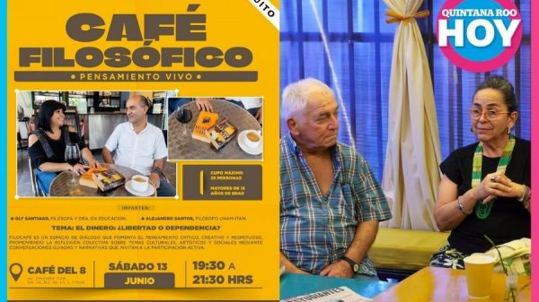 Café Filosófico debatirá si el dinero da libertad o dependencia