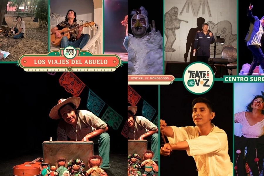 Teatro a Una Sola Voz llegará a Cancún con siete monólogos nacionales