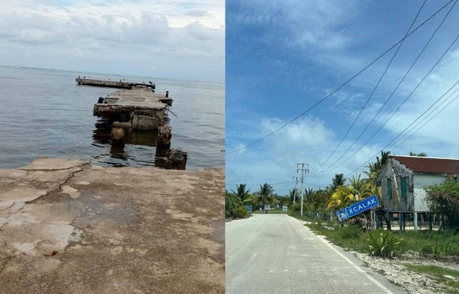 Muelle de Xcalak sigue sin rehabilitación tras años de deterioro