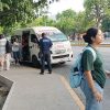 Largas filas y saturación en transporte público de Cancún